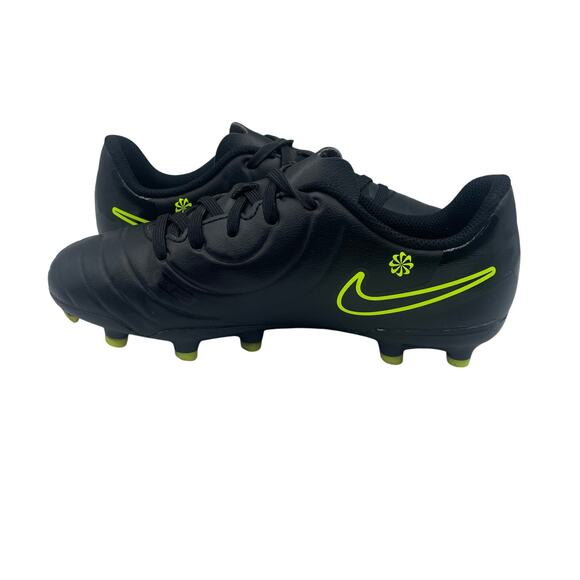 Nike Tiempo 10 Legend FG MG Soccer Cleats Low Black Youth Kids 1 - Picture 6 of 8